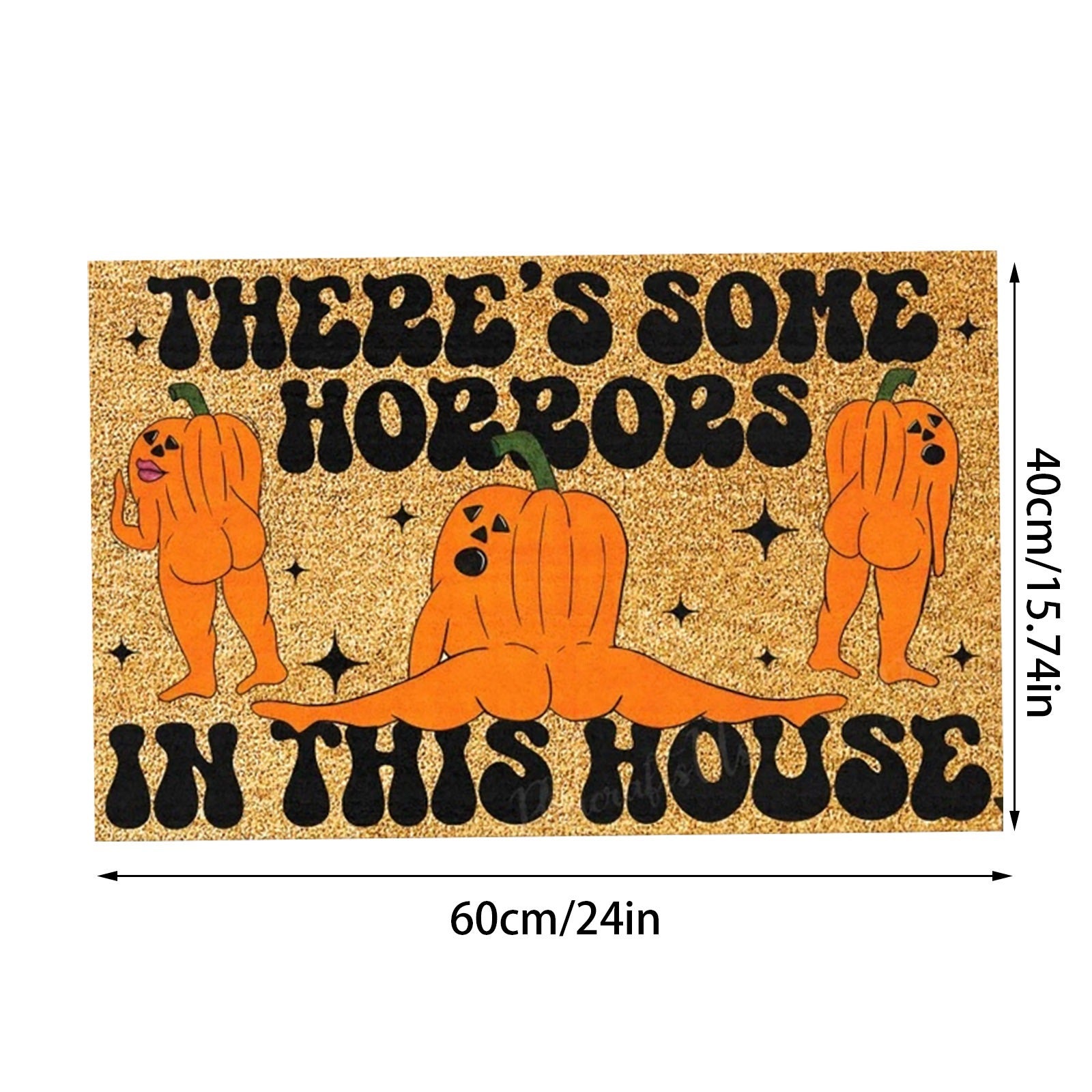 Horrors Funny Doormat