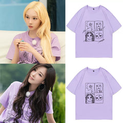 aesParty Signature Cotton Short-sleeved T-shirt