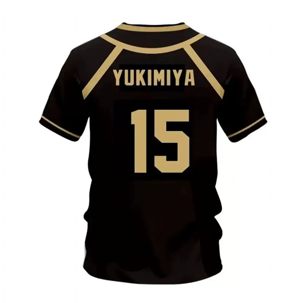Casual Anime Cosplay T-shirt Jersey