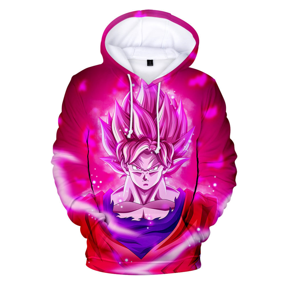 Unisex Anime Digital Printed Cosplay Hoodie