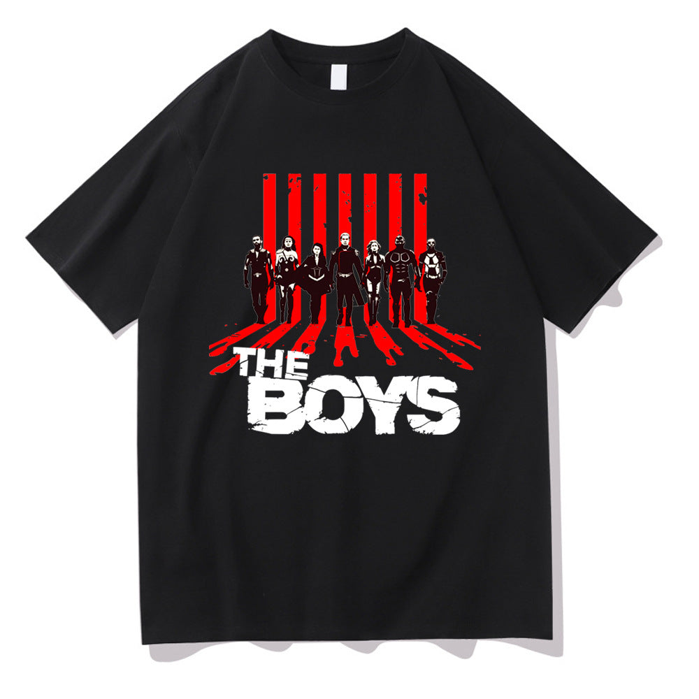 Casual The Boys Loose Short Sleeve Tee