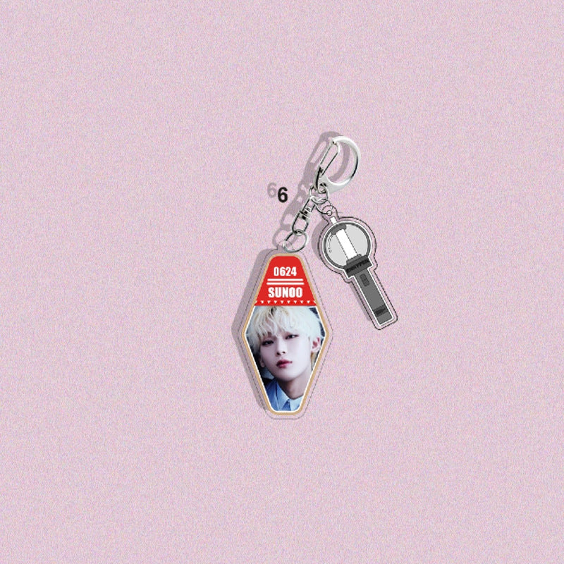 KPOP Acrylic Keychain Pendant