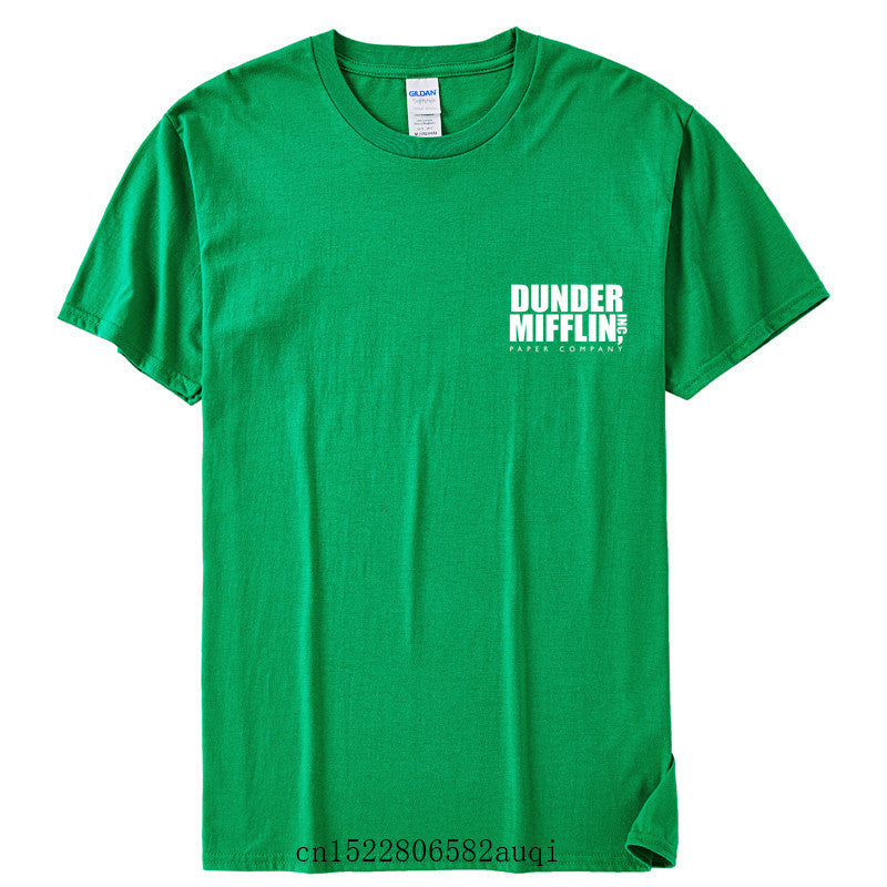 DUNDER logo Print Cotton T-Shirt