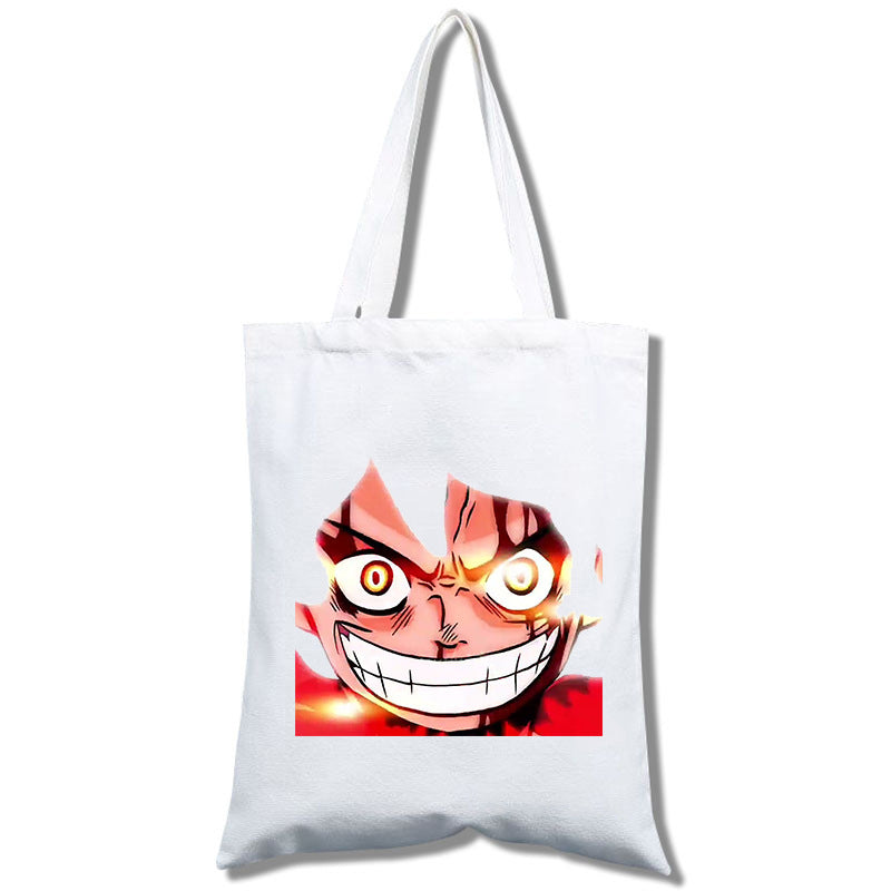 Nika Luffy 5 Gear Printed Canvas Shoulder Bag