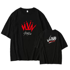 Bang Chan THE VICTORY Cotton Short-sleeved T-shirt
