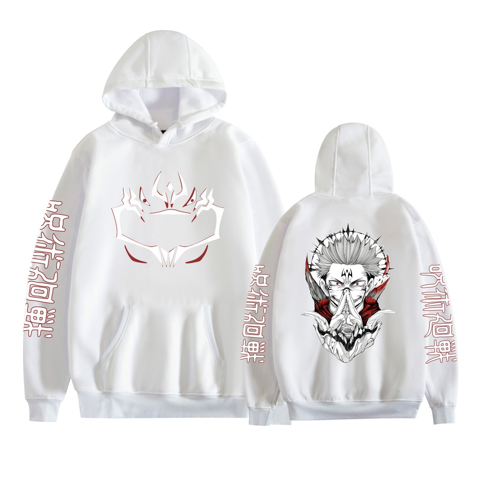 Unisex Anime Graphic Printed Casual Hoodie