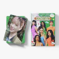 45PCS KATSEYE Season's Greetings Flash Photocard