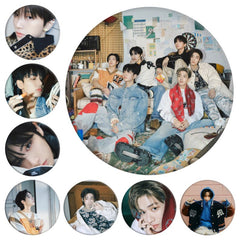 BND Concept Photo Badge Mirror Keyring