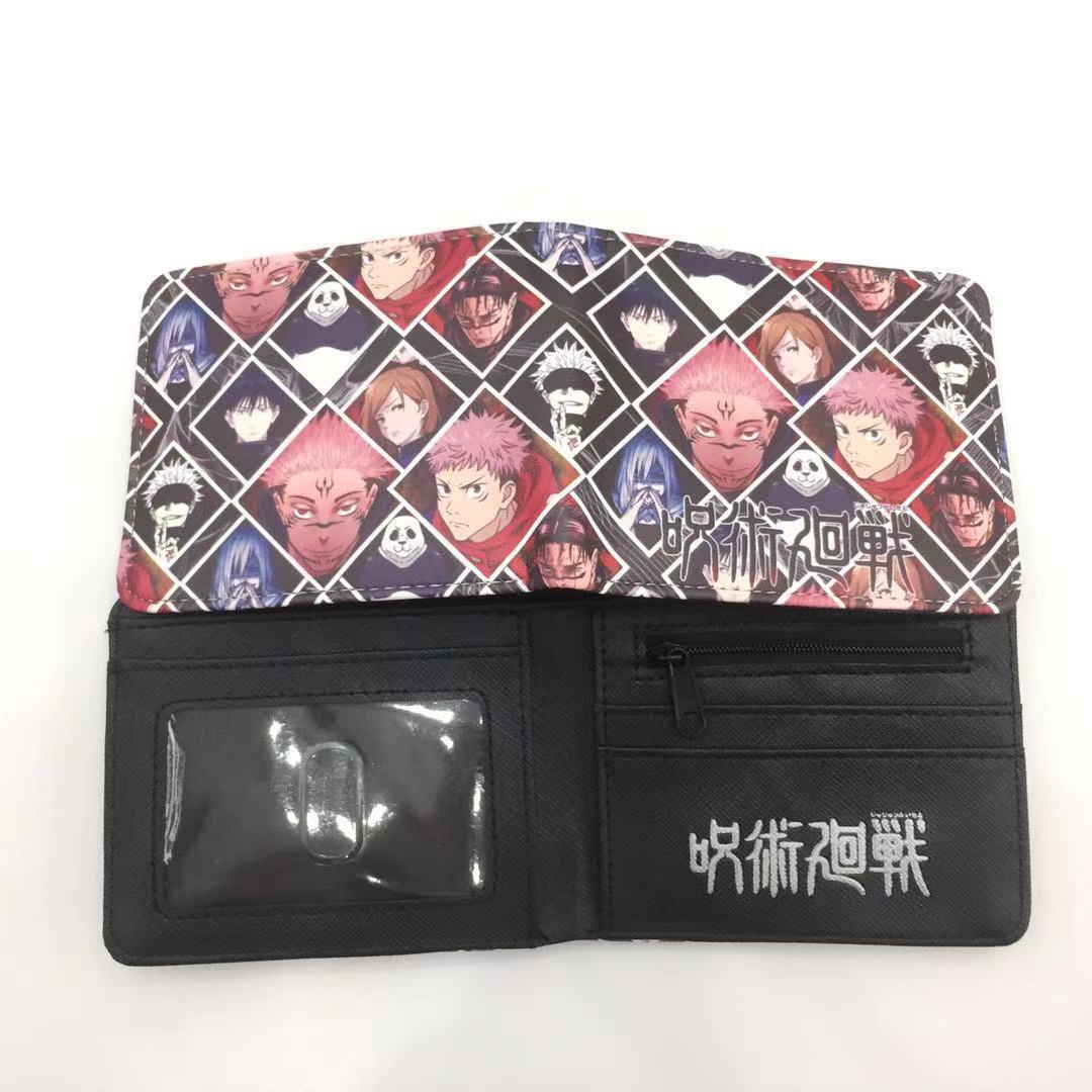 Trendy Anime Printed PU Leather Wallet