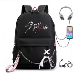 SKZ Large Capacity Backpack Schoolbag