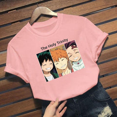 Cute Anime Summer Short Sleeve T-Shirt