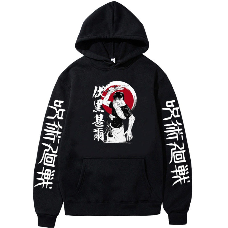 Casual Men's and Women's Long-sleeved Anime Hoodie