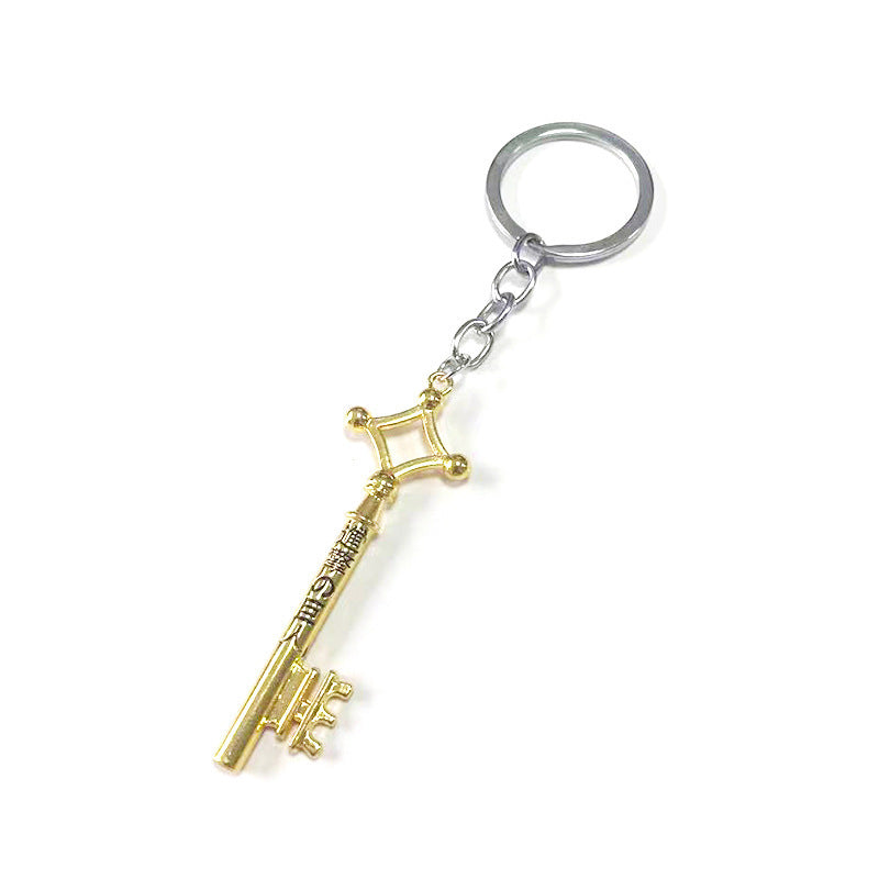Trendy Anime Keychain Necklace