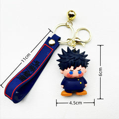 Cute Anime Soft Rubber Keychain Pendant