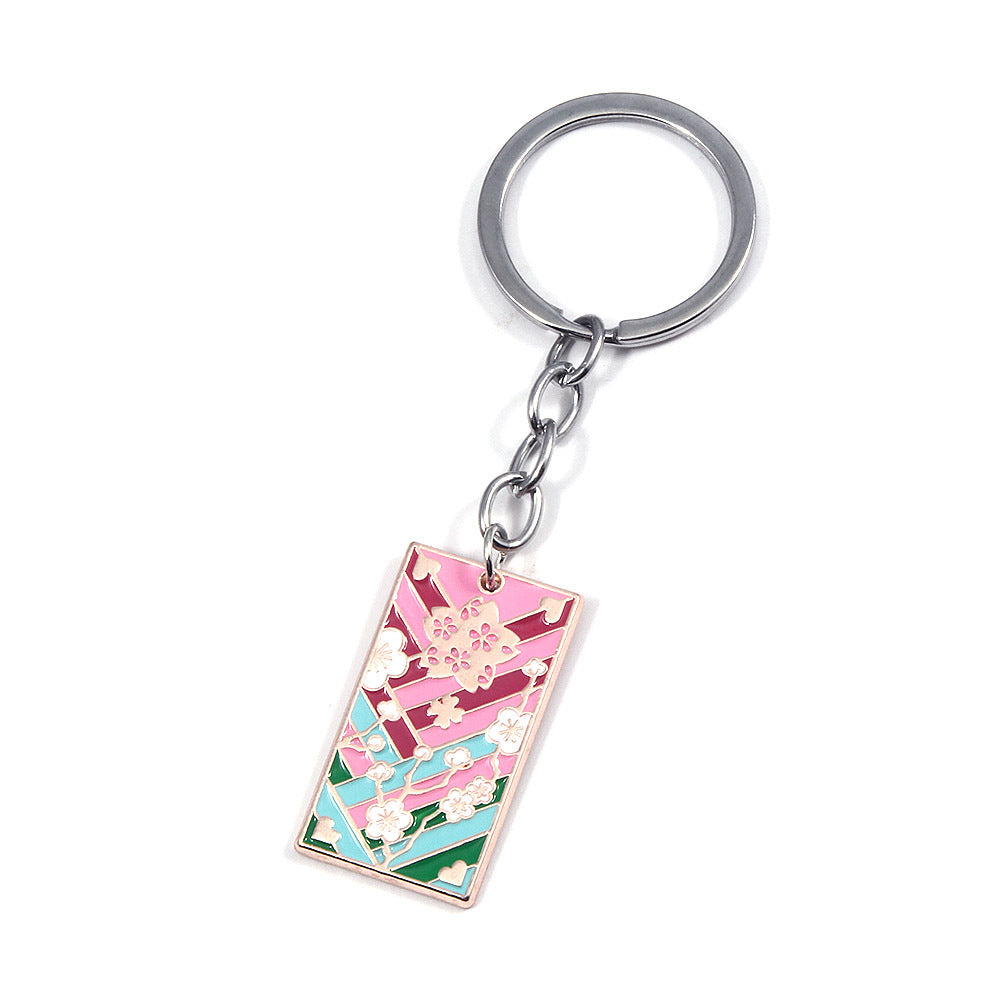 Trendy Anime Tanjiro Keychain Pendant