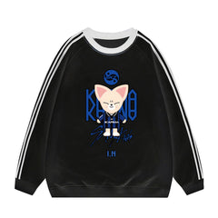 KPOP Karma Doll College Crew Neck Sweatshirt