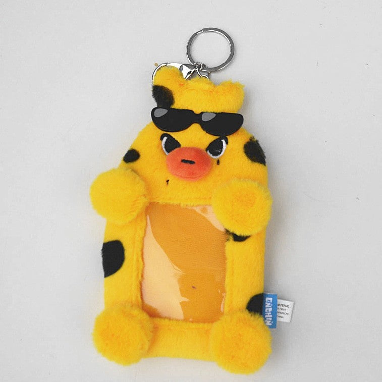 ENCHIN Plush Card Holder Keychain