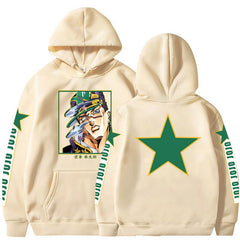 Unisex Casual Jojo Cosplay Relaxed Hoodie