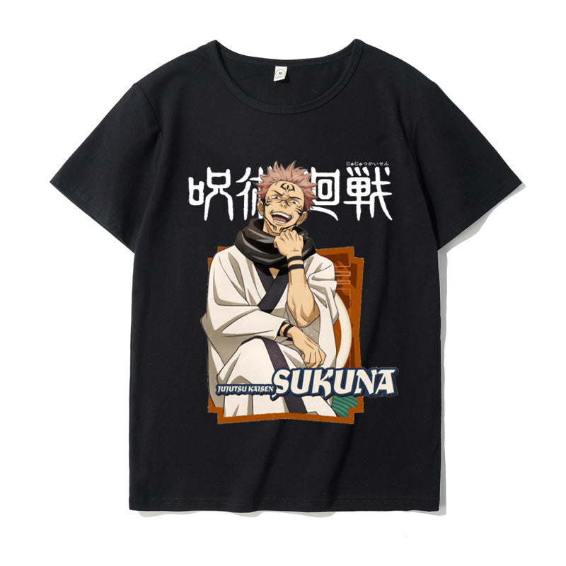 Unisex Anime Graphic Printed Leisure T-shirt