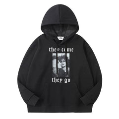 KYUJIN‌ Graphic Cotton Pullover Hoodie