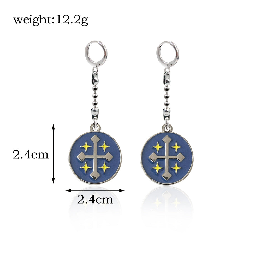 Cool Anime Cos Earrings
