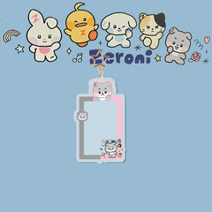 KPOP Cartoon Card Cover Keychain