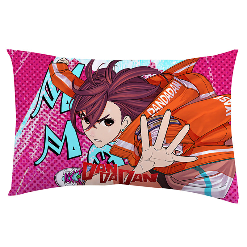DANDADAN Anime Print Throw Pillowcase