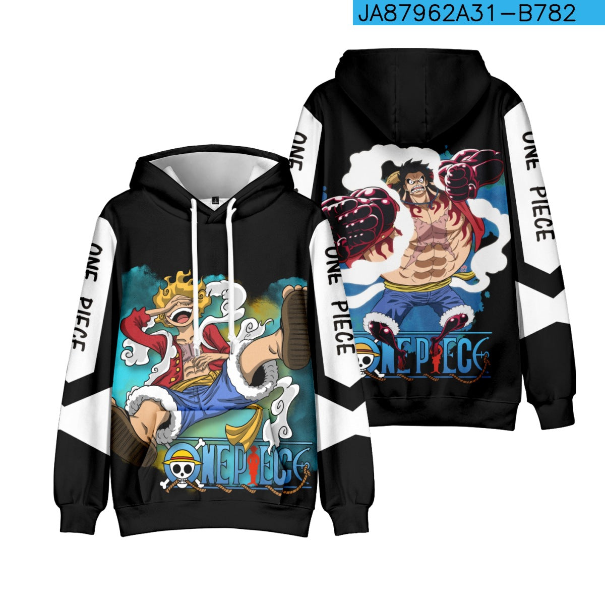 Cool Anime 3d Print Cosplay Hoodie