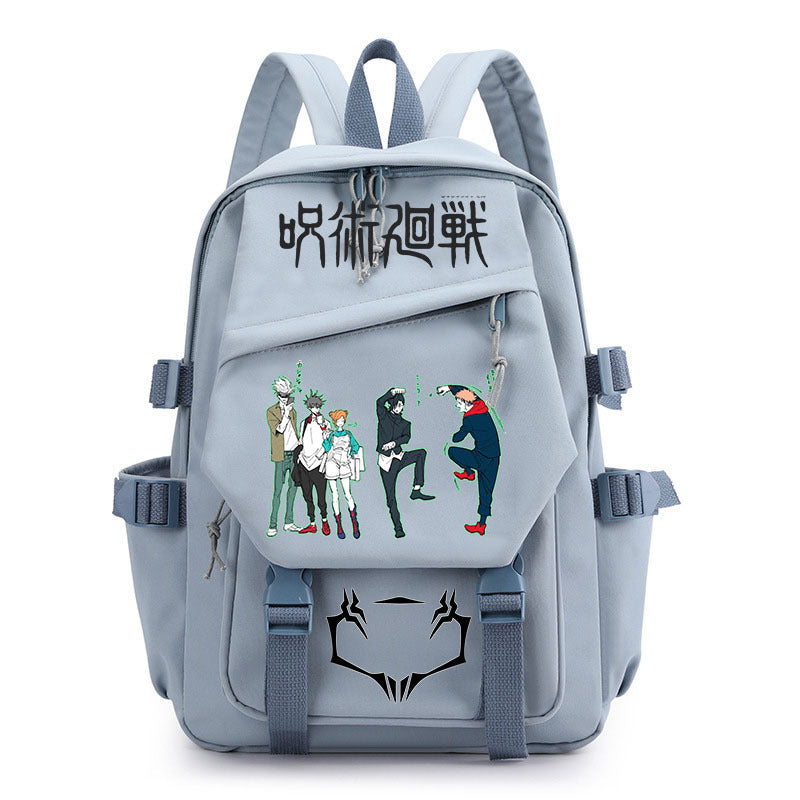 Casual Anime Pattern Printed Backpack