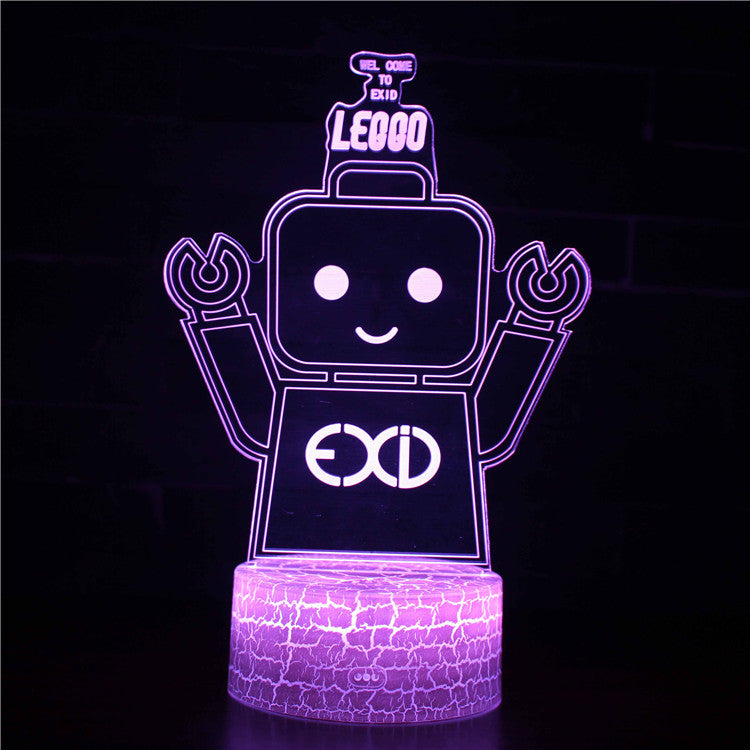 SKZ Logo 3D Night Light Gift