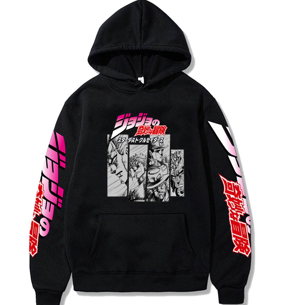 Unisex JOJO Garphic Printed Casual Hoodie