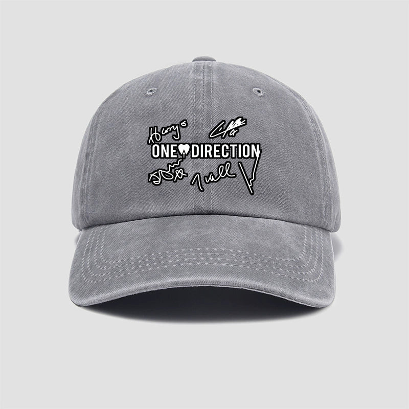 Group 1D Signature Baseball Cap