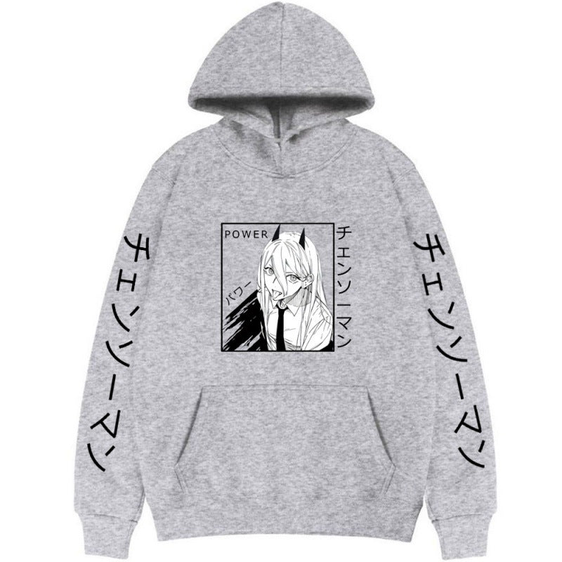 Unisex Anime Graffiti Printed Hoodie
