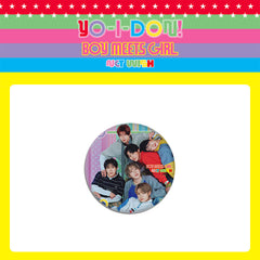 "YO-I-DON! BOY MEETS GIRL" Trailer Photo Badge Mirror Keychain