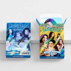 124PCS RV Velvet Summer Flash Photocard Sticker