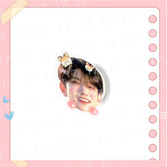 Cute Kpop Acrylic Phone Retractable Bracket
