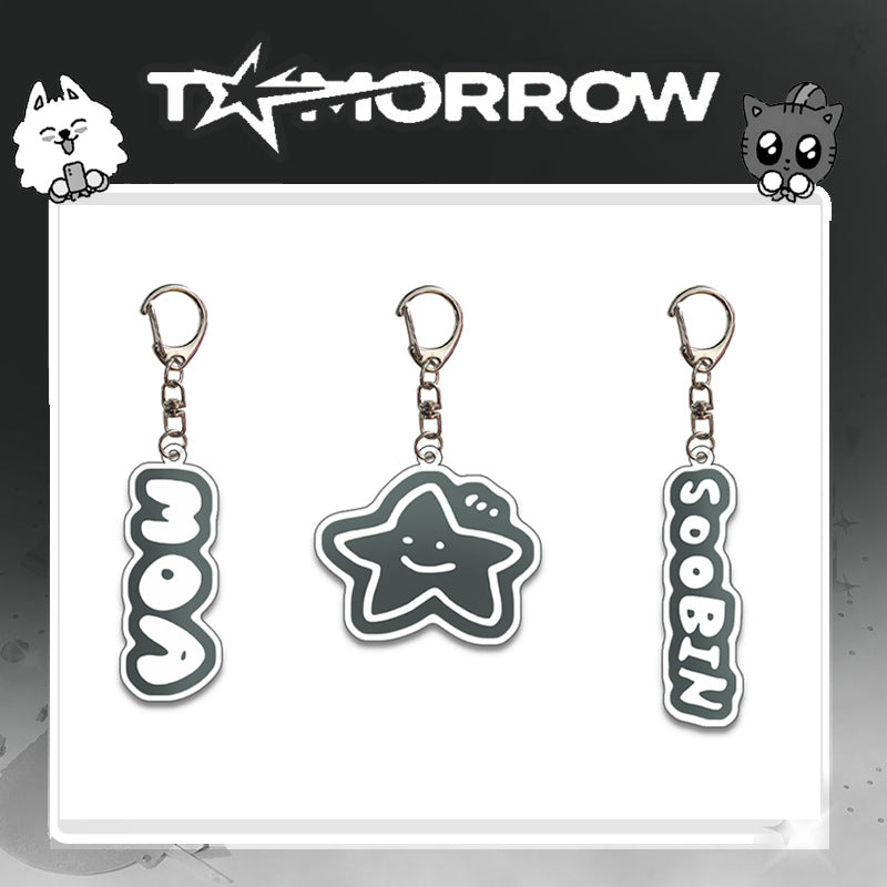 TXT MOA Soobin Letter Acrylic Keyring