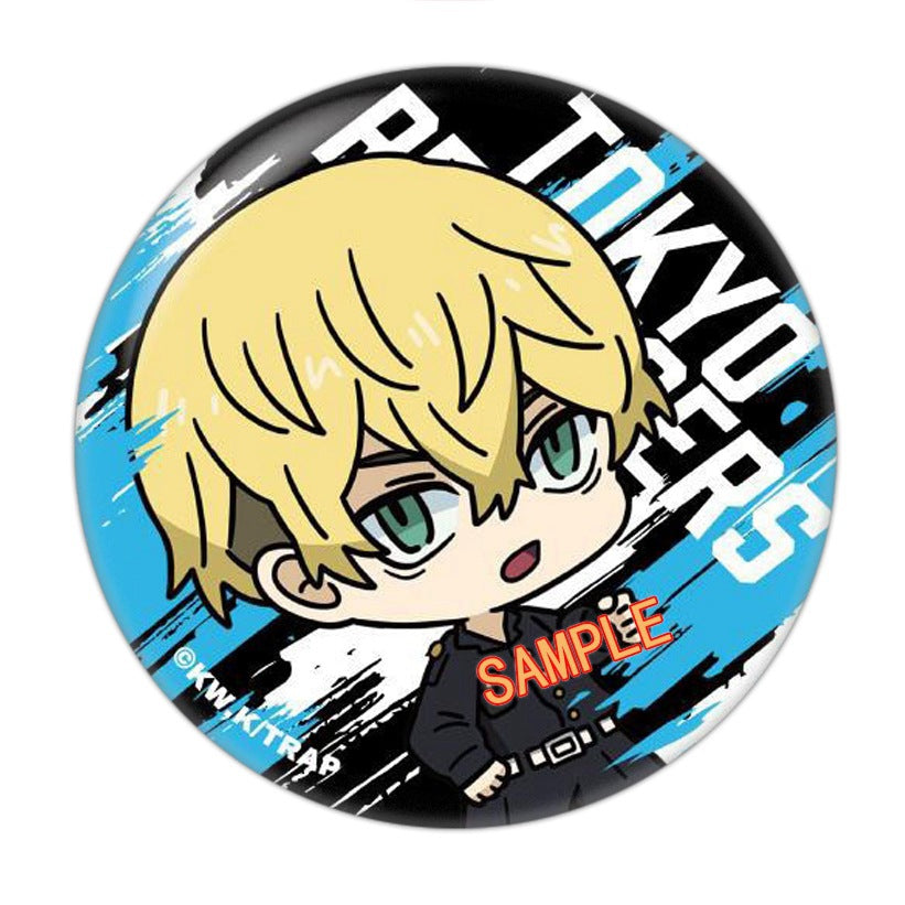 Cute Anime Round Badge