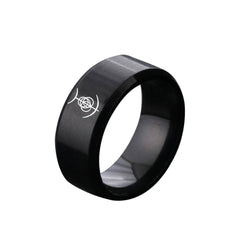 Chic Game Pattern Stainless Steel Ring