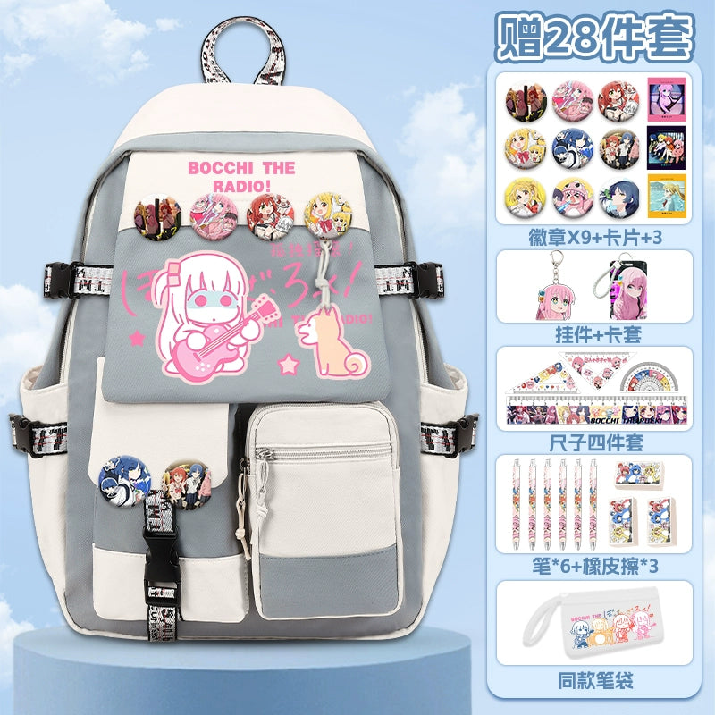 Large-capacity Anime Backpack Schoolbag