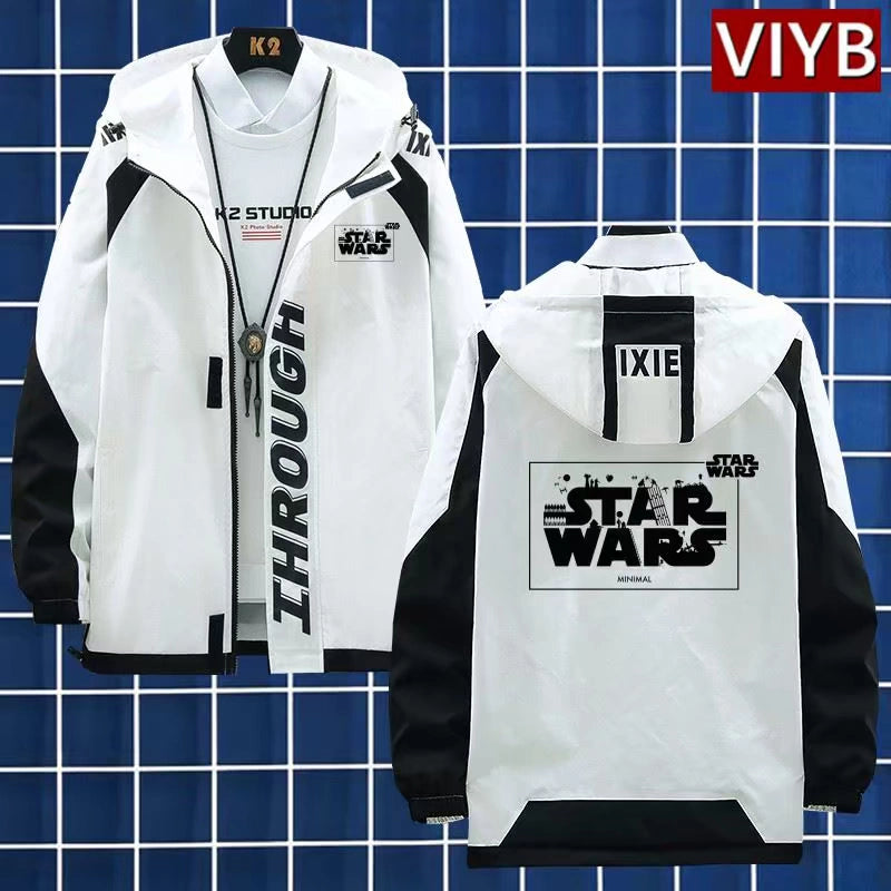 Mandalorian Thin Hooded Jacket Windbreaker