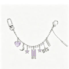 BANGTAN Metal Pendant Chain Bag Charm