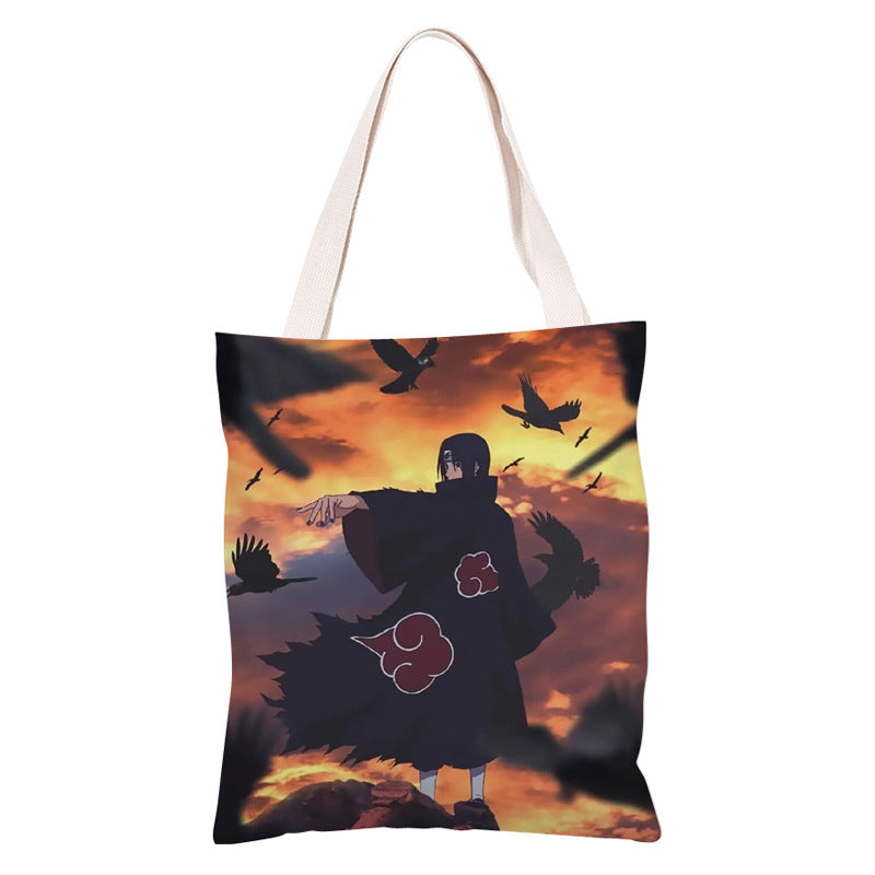 Trendy Anime Sasuke Shoulder Bag