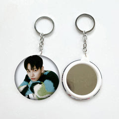 BND Debut Badge Mirror Keyring