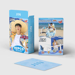 92pcs JIN Photocard Stickers Special Edition