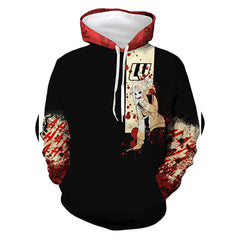 Unisex Hot Anime Digital Print Cosplay Loose Hoodie