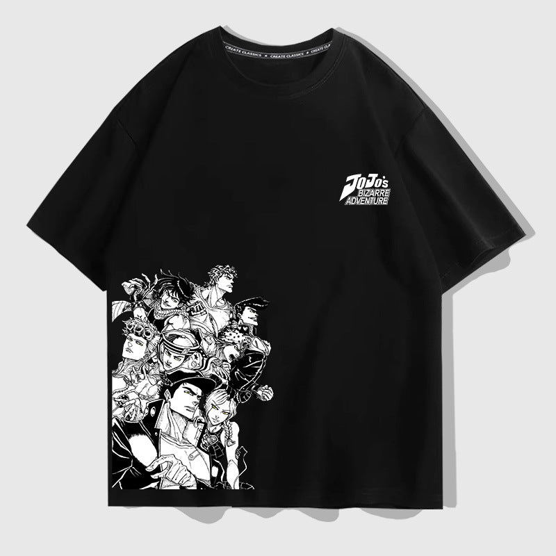 Men's JOJO Short Sleeve Loose T-Shirt