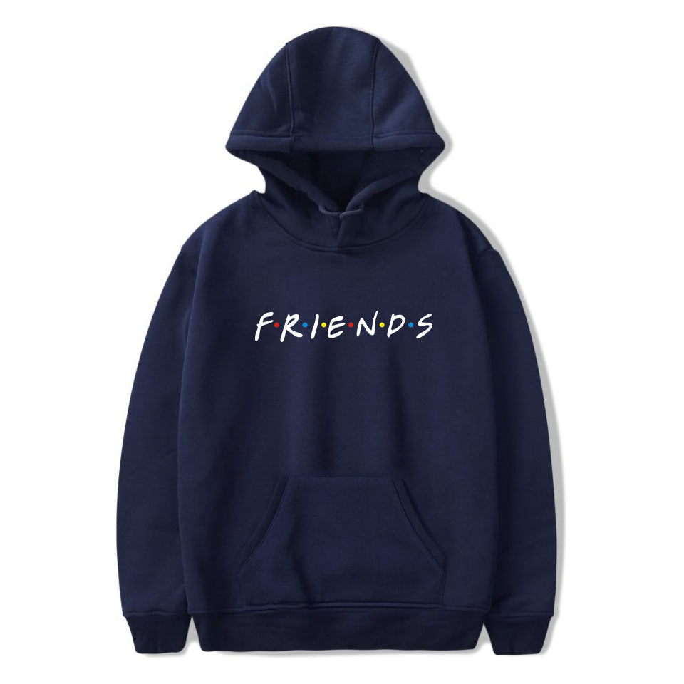 Unisex Trendy Friends Casual Loose Hoodie