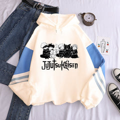 Casual Anime Printed Versatile Long Sleeve Hoodie