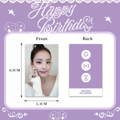 JISOO Birthday Photocard 2PCS